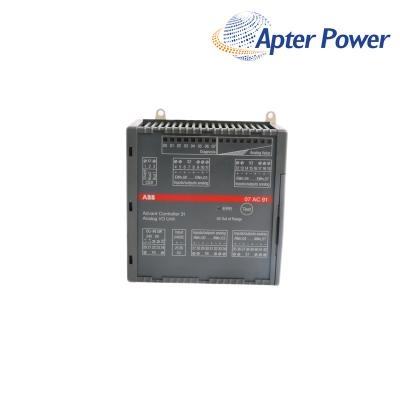 ABB 07AC91 GJR5252300R0101 Analog I/O Unit
