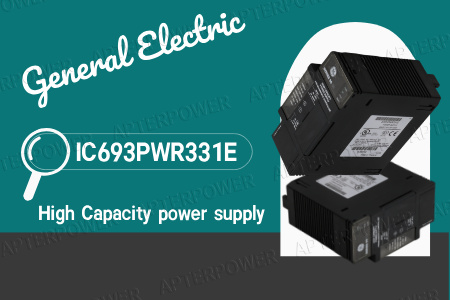 Energia confiável: GE IC693PWR331E